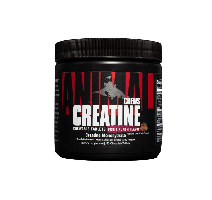 ANIMAL CREATINE CHEWS 120 TABS