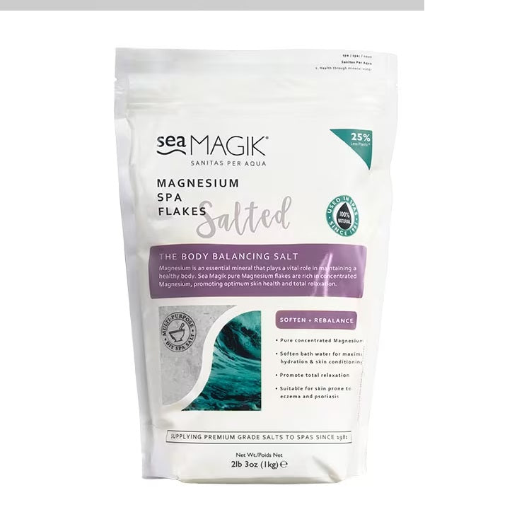 Sea Magik Salted Magnesium Spa Flakes 1Kg