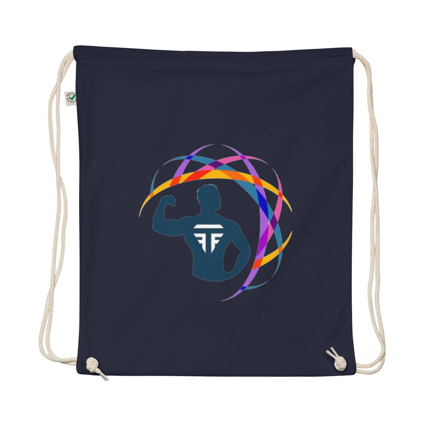 Organic cotton drawstring bag