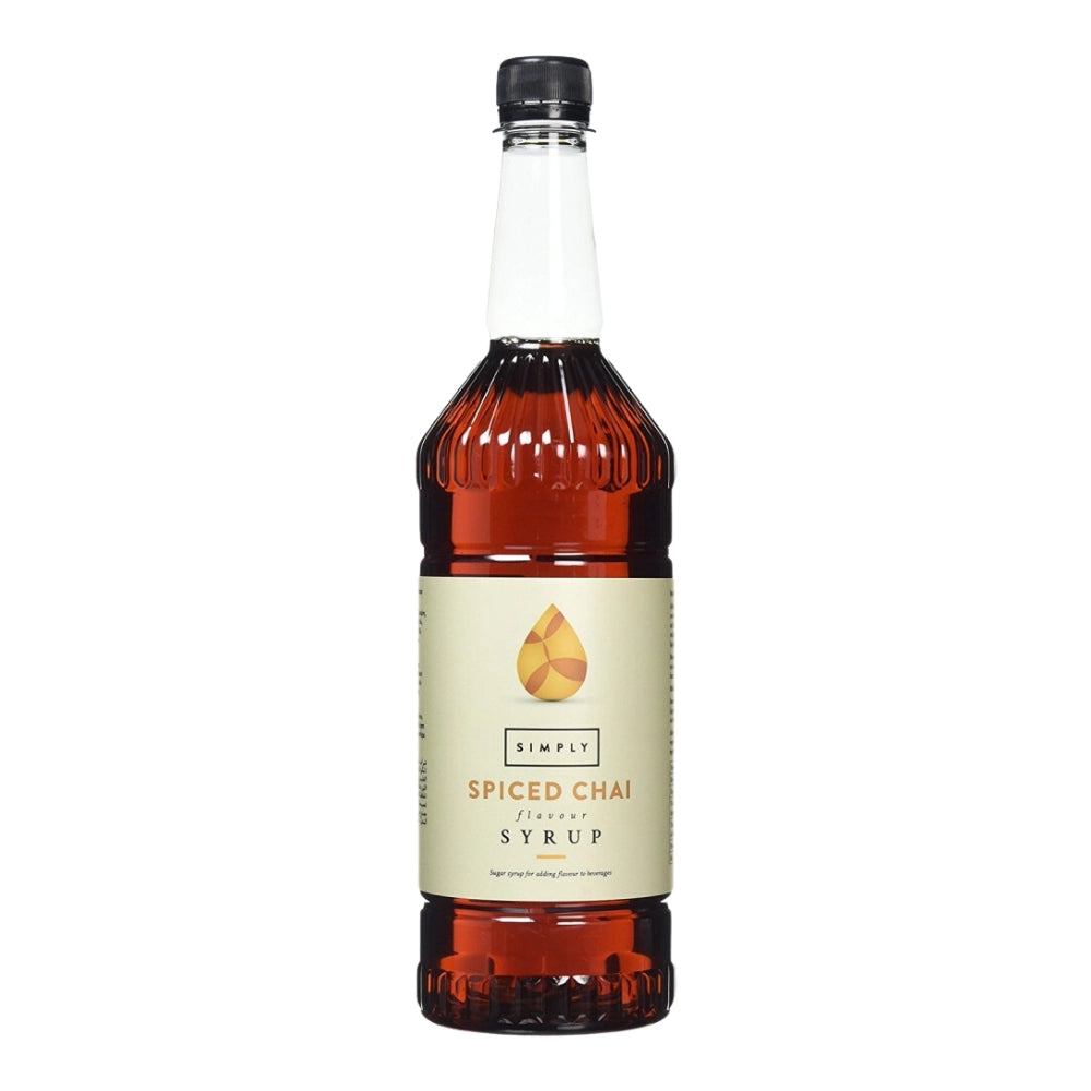 Simply Spiced Chai Syrup Sugar Free 1 Litre