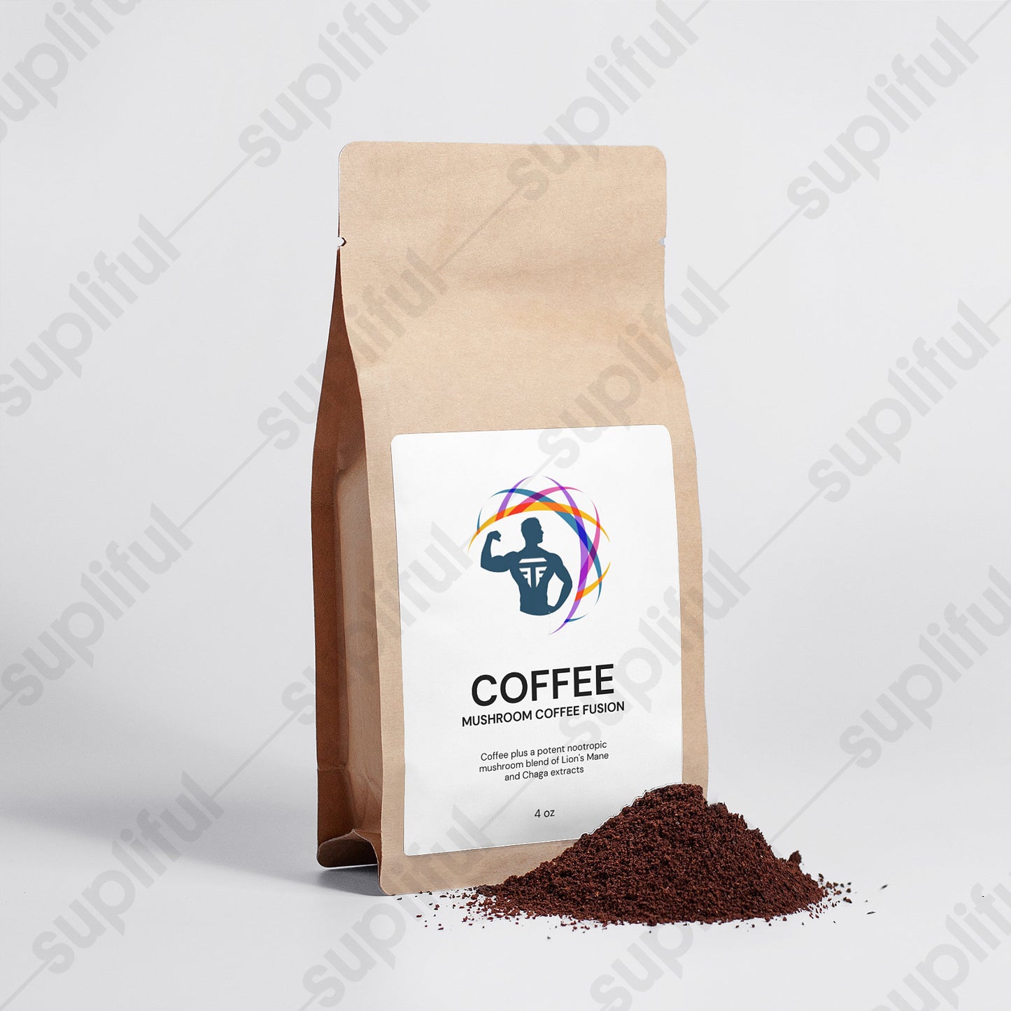 TFF Mushroom Coffee Fusion - Lion’s Mane & Chaga 4oz