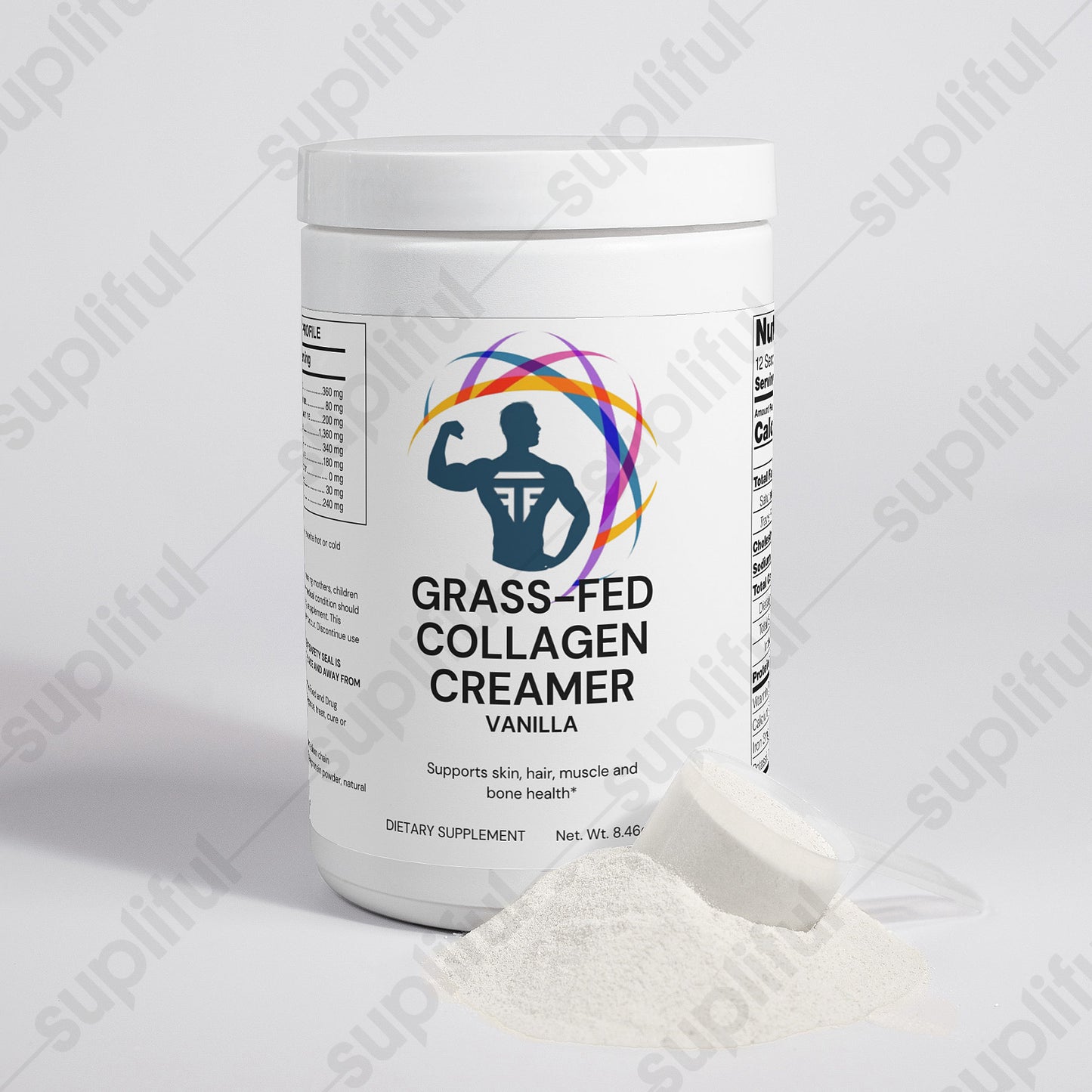 TFF Grass-Fed Collagen Creamer (Vanilla)