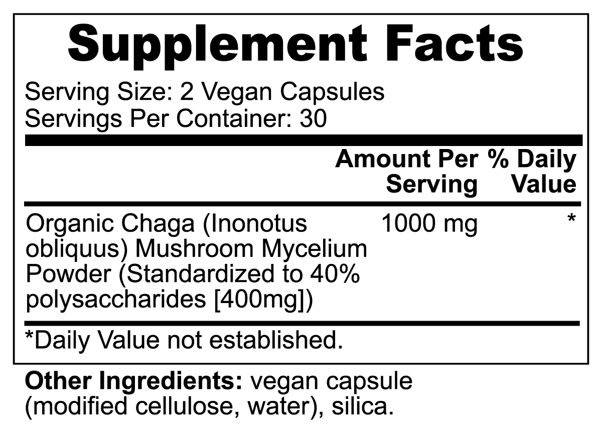 TFF Chaga Mushroom