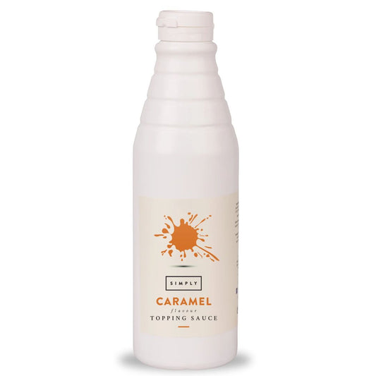 Simply Caramel Topping Sauce 1kg (1 x Case of 6)
