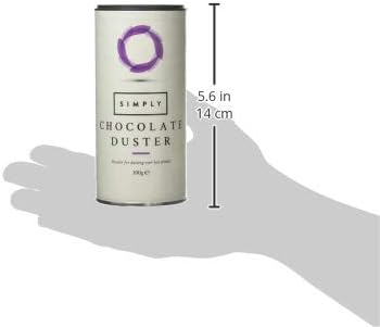 Simply Chocolate Duster, Chocolate Shaker for Cappuccino, Coffee, Milkshakes & Frappes, Suitable for Vegans & Nut Free (300g)