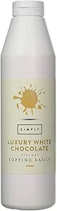 Simply Luxury White Chocolate Topping Sauce 1kg