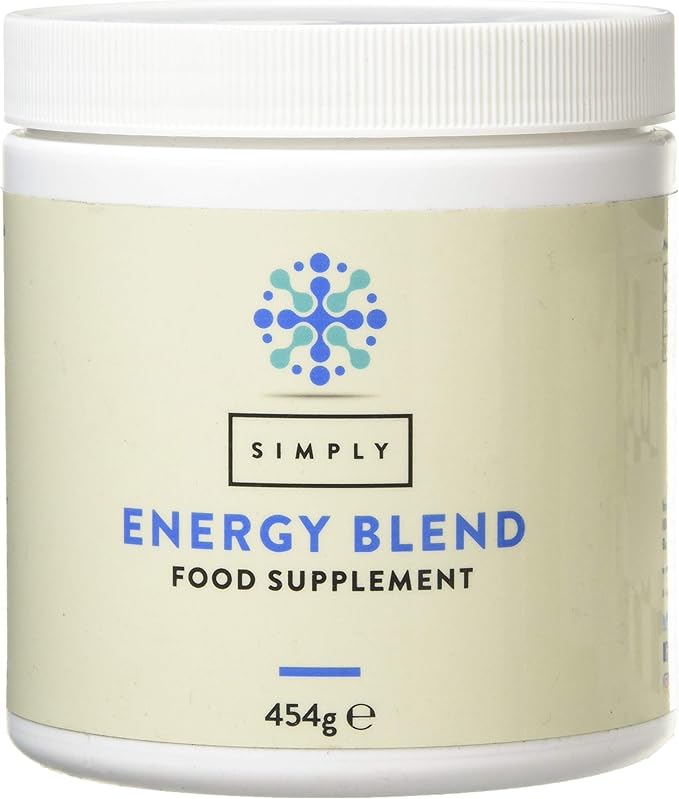 Simply Energy Blend Food Supplement Powder with Vitamin B6 & Vitamin B12 to Boost Energy & Immunity, Add to Food, Smoothies, Juices & Shakes (454g)