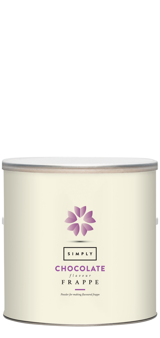 Simply Chocolate Frappe 1.75kg (Tin) (1 x Case of 4)