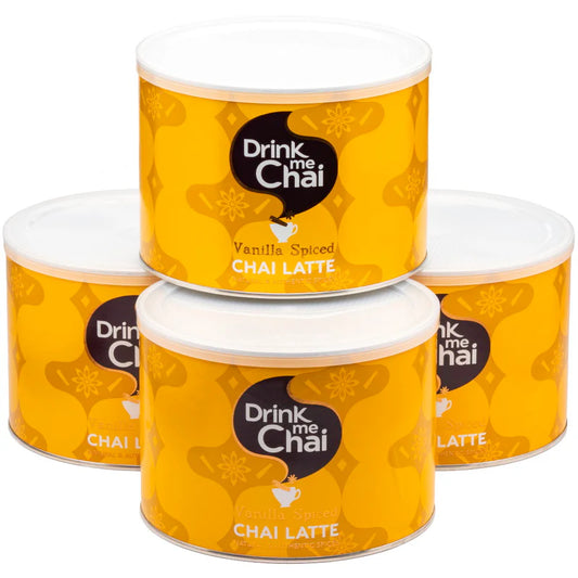 Drink Me Chai Vanilla Chai Latte Powder 1kg (1 x Case of 4)