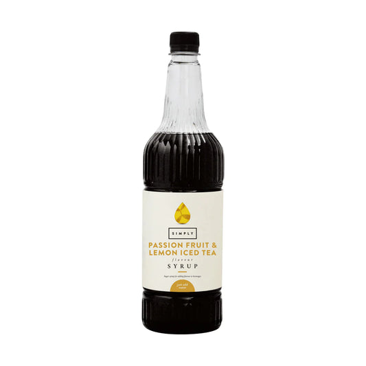 Simply Passion Fruit & Lemon ICED TEA Syrup 1 Litre