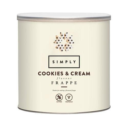 Simply Cookies and Cream Frappe Powder