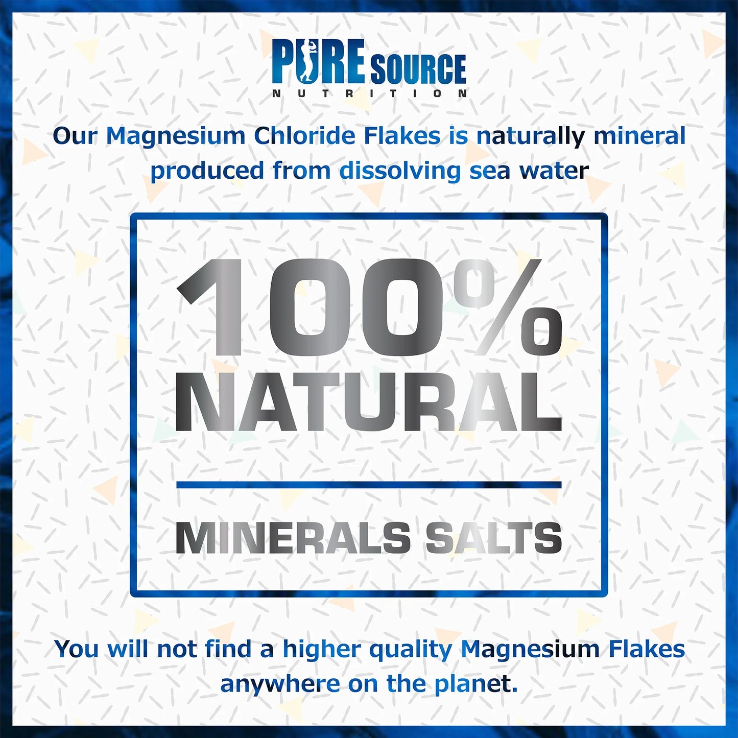Pure Source Nutrition Magnesium Flakes Bucket
