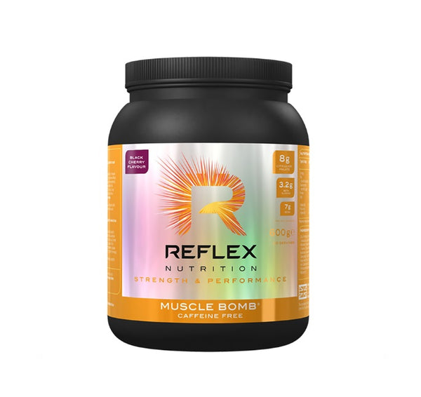 REFLEX NUTRITION MUSCLE BOMB NON CAFFEINE 600G – Total Fitness Fanatics