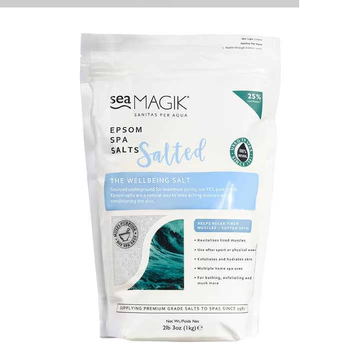 Sea Magik Salted Epsom Spa Salts 1Kg