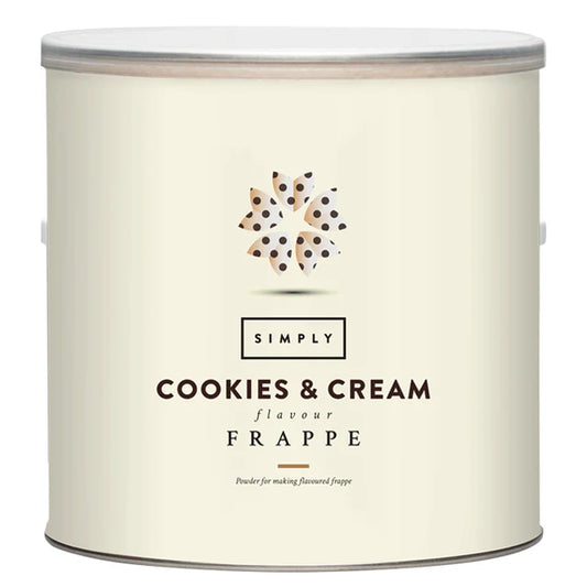 Simply Cookies & Cream Frappe 1.75kg (New Version) (1 x Case of 4)