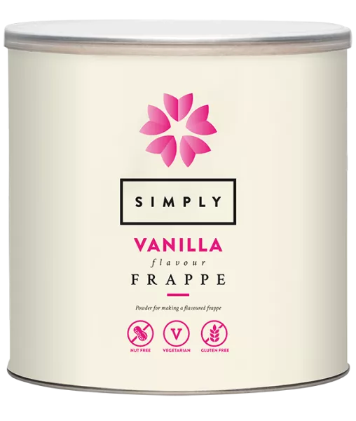 Simply Vanilla Frappe Powder 1.75kg (New Version) (1 x Case of 4)