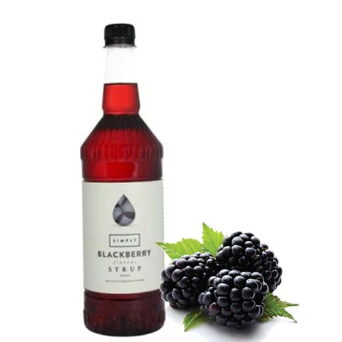 Simply Blackberry Syrup 1 Litre