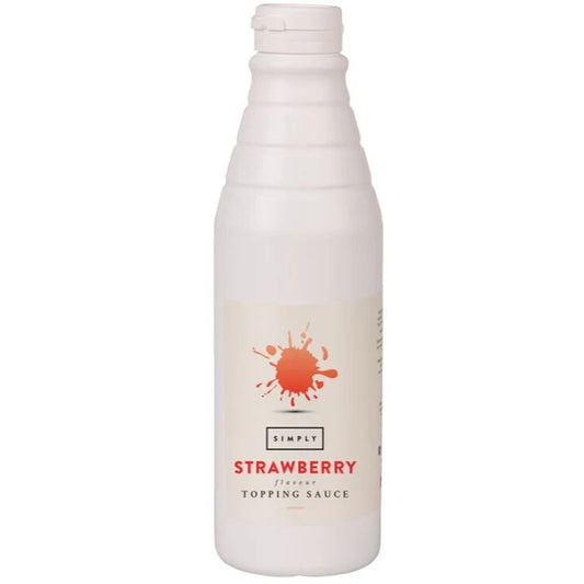 Simply Strawberry Topping Sauce 1kg (Vegan Version)
