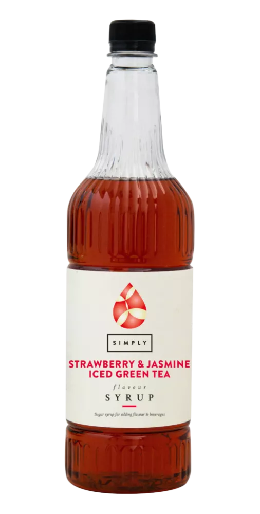 Strawberry & Jasmine Iced Tea Syrup 1 Litre