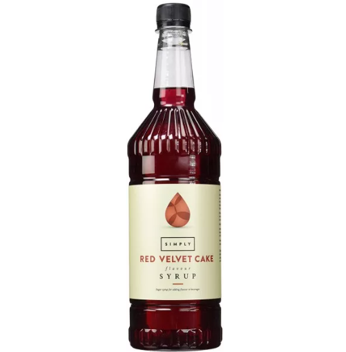 Simply Red Velvet Cake Syrup 1 Litre