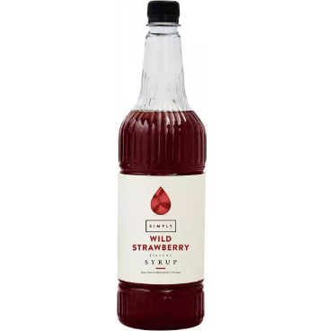 Simply Wild Strawberry Syrup 1 Litre