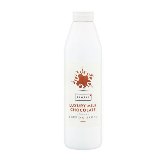Simply Luxury Chocolate Topping Sauce 1kg (1 x Case of 6)