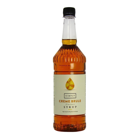 Simply Creme Brulee Syrup 1 Litre