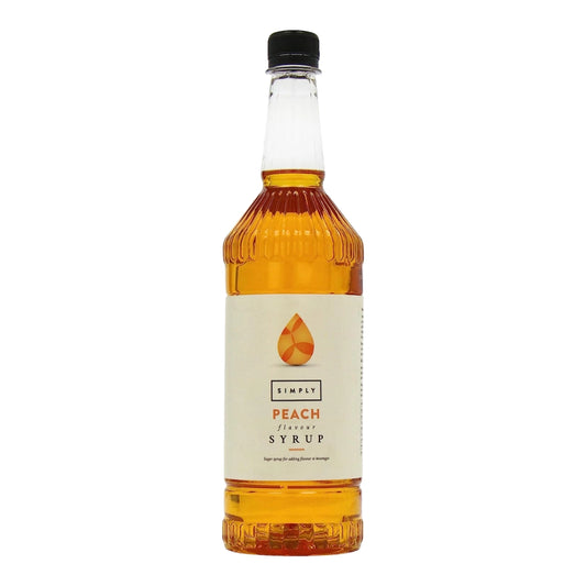 Simply Peach Syrup 1 Litre