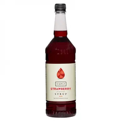 Simply Strawberry Syrup 1 Litre