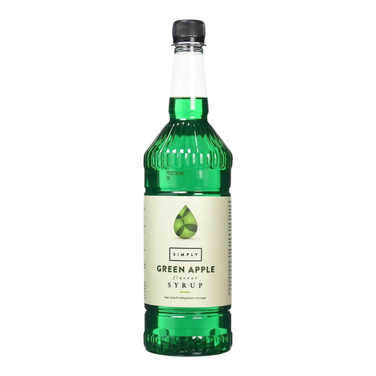 Simply Green Apple Syrup 1 Litre